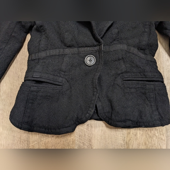 Marc Jacobs Black Wool Blend Blazer Jacket - Picture 5 of 10